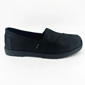 Skechers Bobs Chill Lugs Urban Spell Black Womens Memory Foam Comfort Shoes