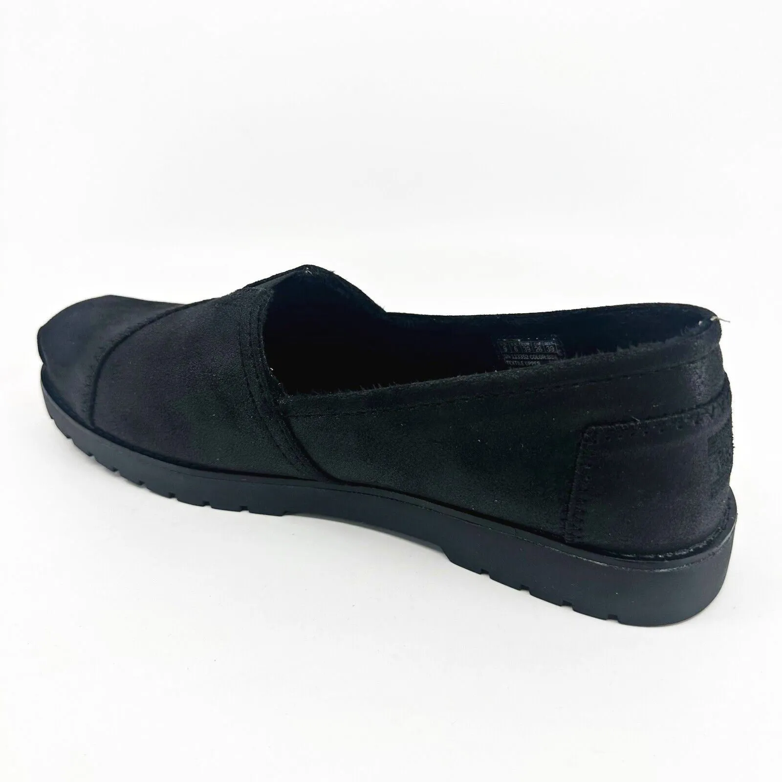 Skechers Bobs Chill Lugs Urban Spell Black Womens Memory Foam Comfort Shoes