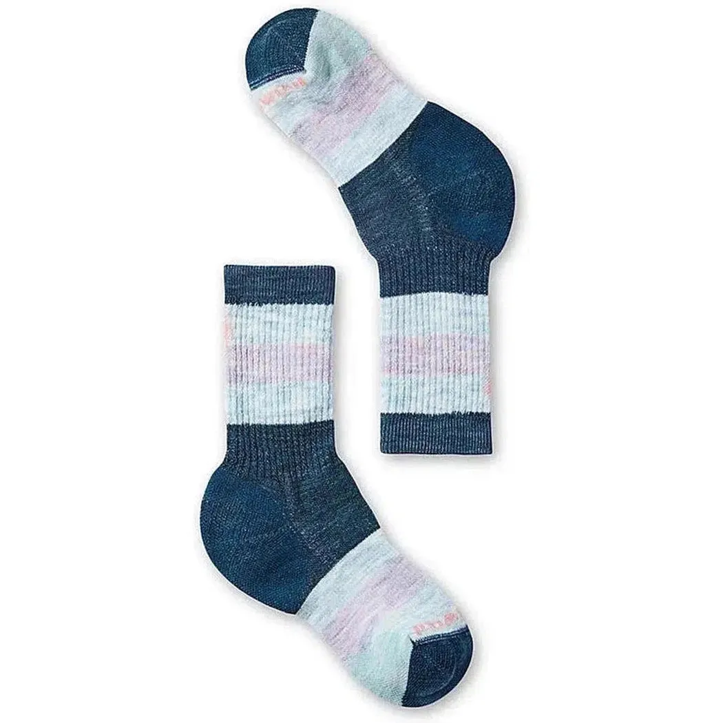 Smartwool Kids' Hike Full Cushion Striped Crew Socks