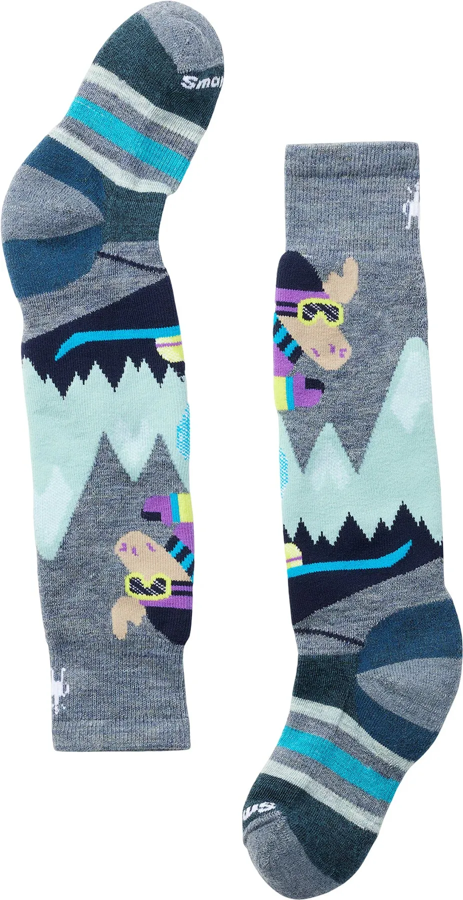 Smartwool Kids Wintersport Full Cushion Moose OTC Socks