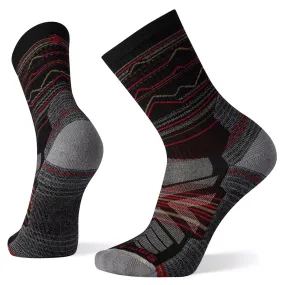 Smartwool Men's Hike Mountain Range Pattern Crew Socks