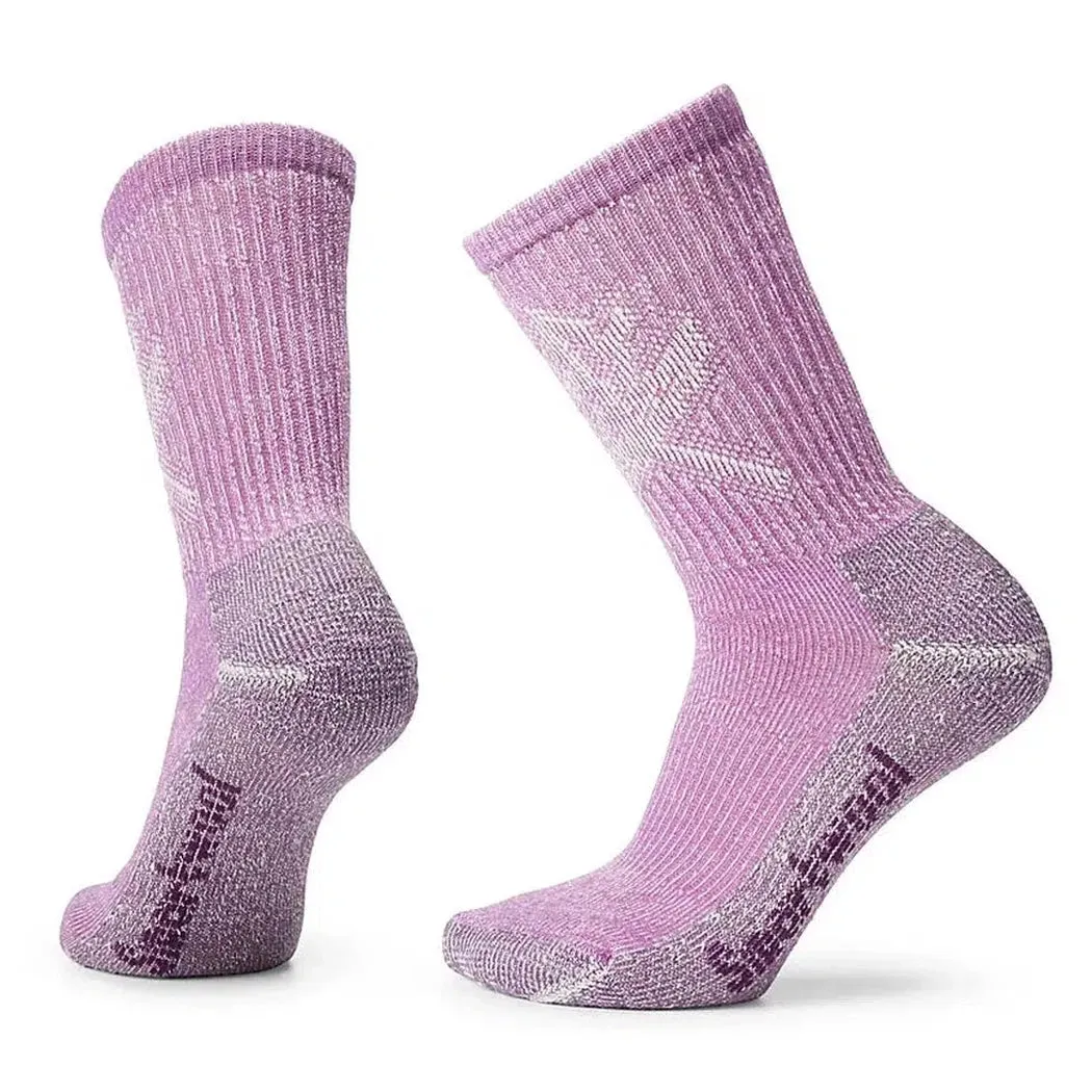 Smartwool Women's Classic Hike Light Cushion Leaf Pattern Crew