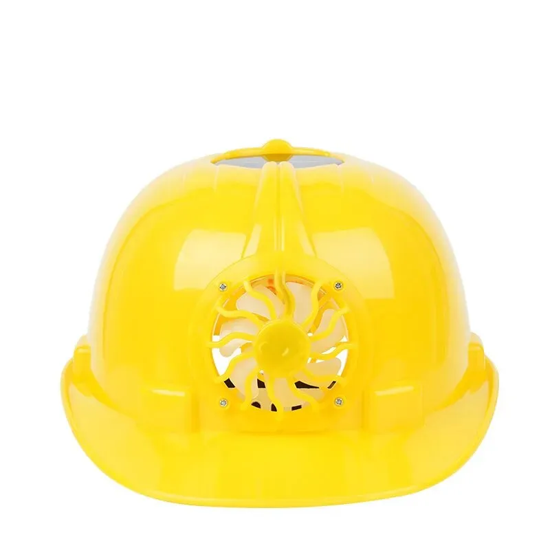 Solar Power Fan Helmet