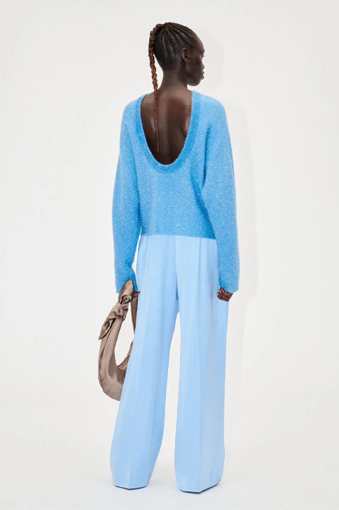 Stine Goya Carina Sweater - Alaskan Blue