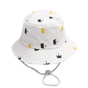 Summer Baby Sun Hat Children Outdoor Anti UV Protection Beach Caps Fishing Bucket Hats Kids Boy Girl Cartoon Fisherman Hat