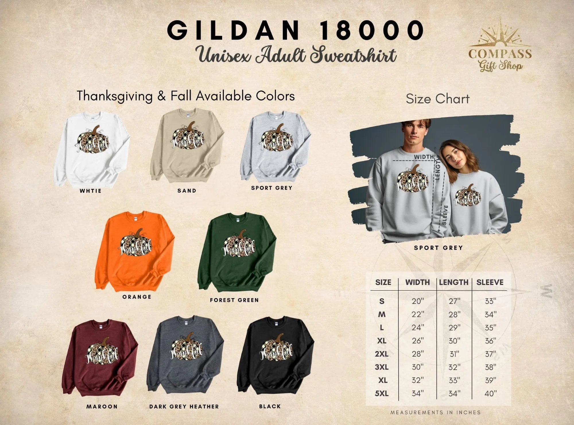 Thankful Cheetah Pumpkin Shirt, Tank, Sweatshirt & Matching Family Shirts. Perfect for a Fall or Thanksgiving Gift