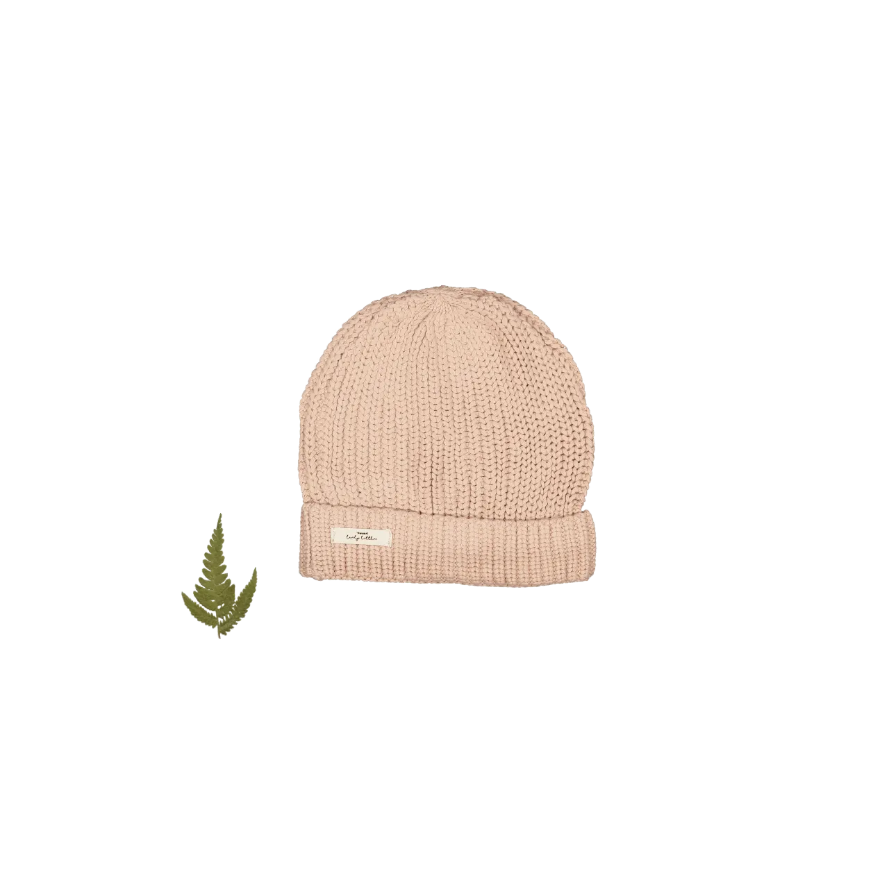 The Chunky Knit Hat - Blush