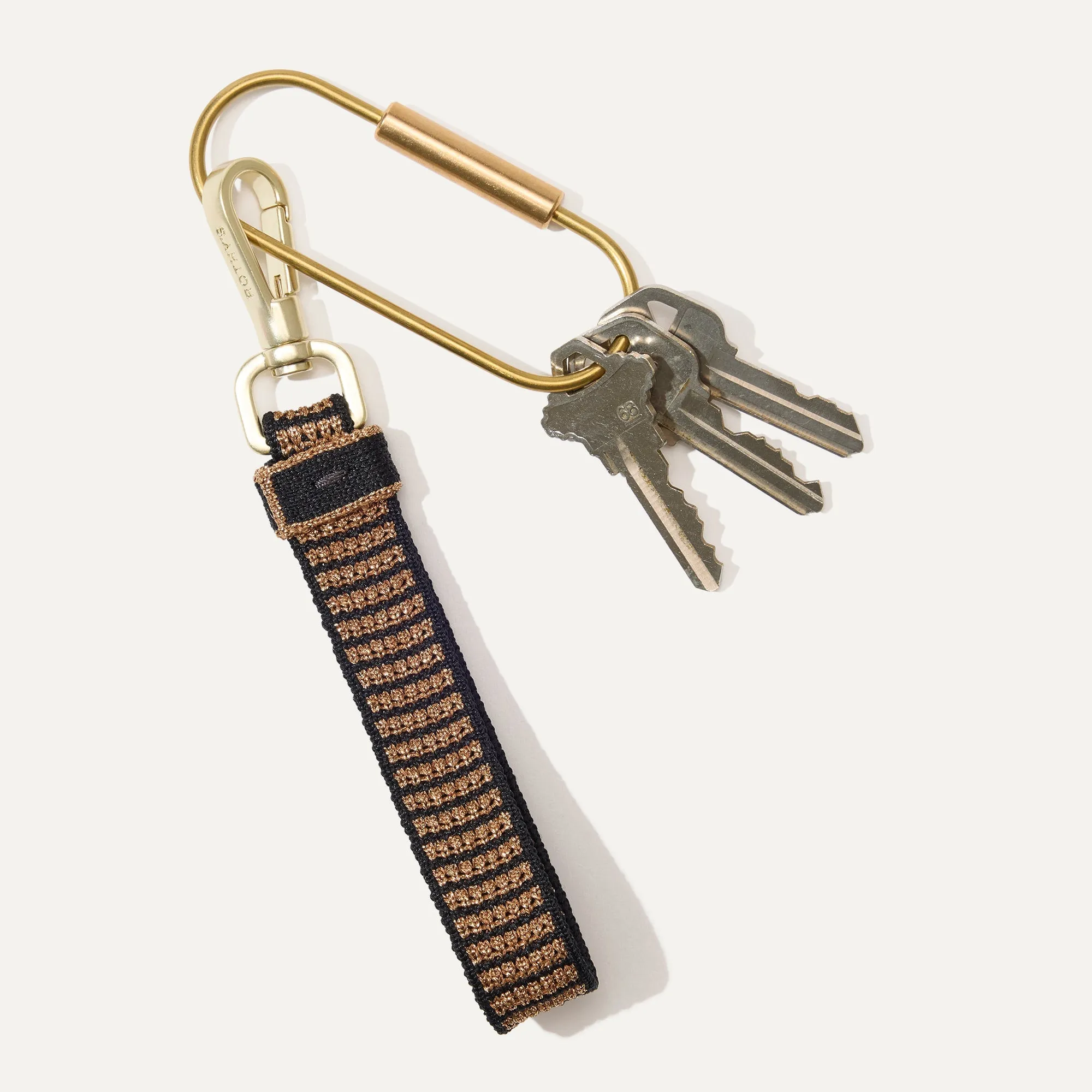 The Keychain - Studded Bronze