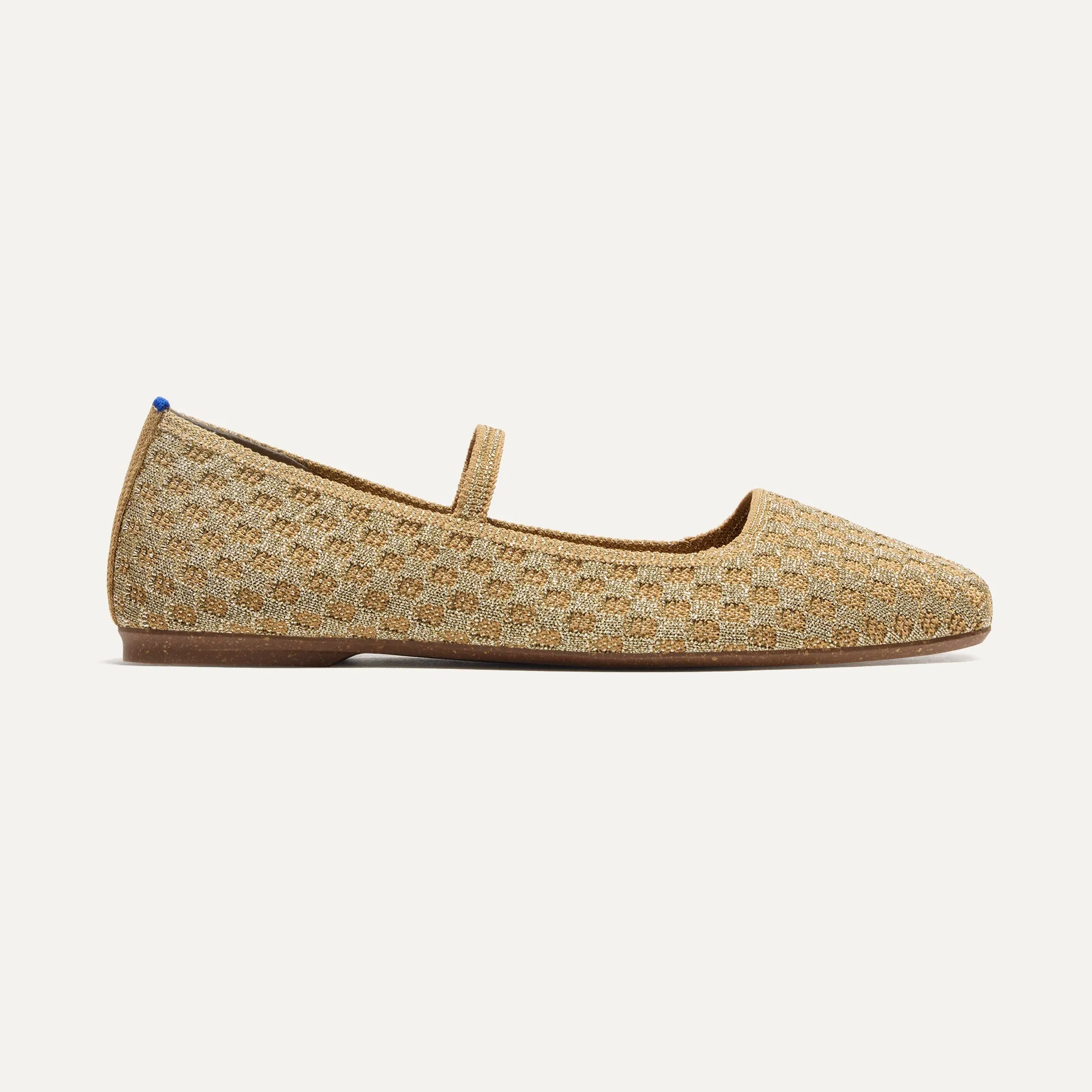 The Max Square Mary Jane - Golden Sun Basketweave