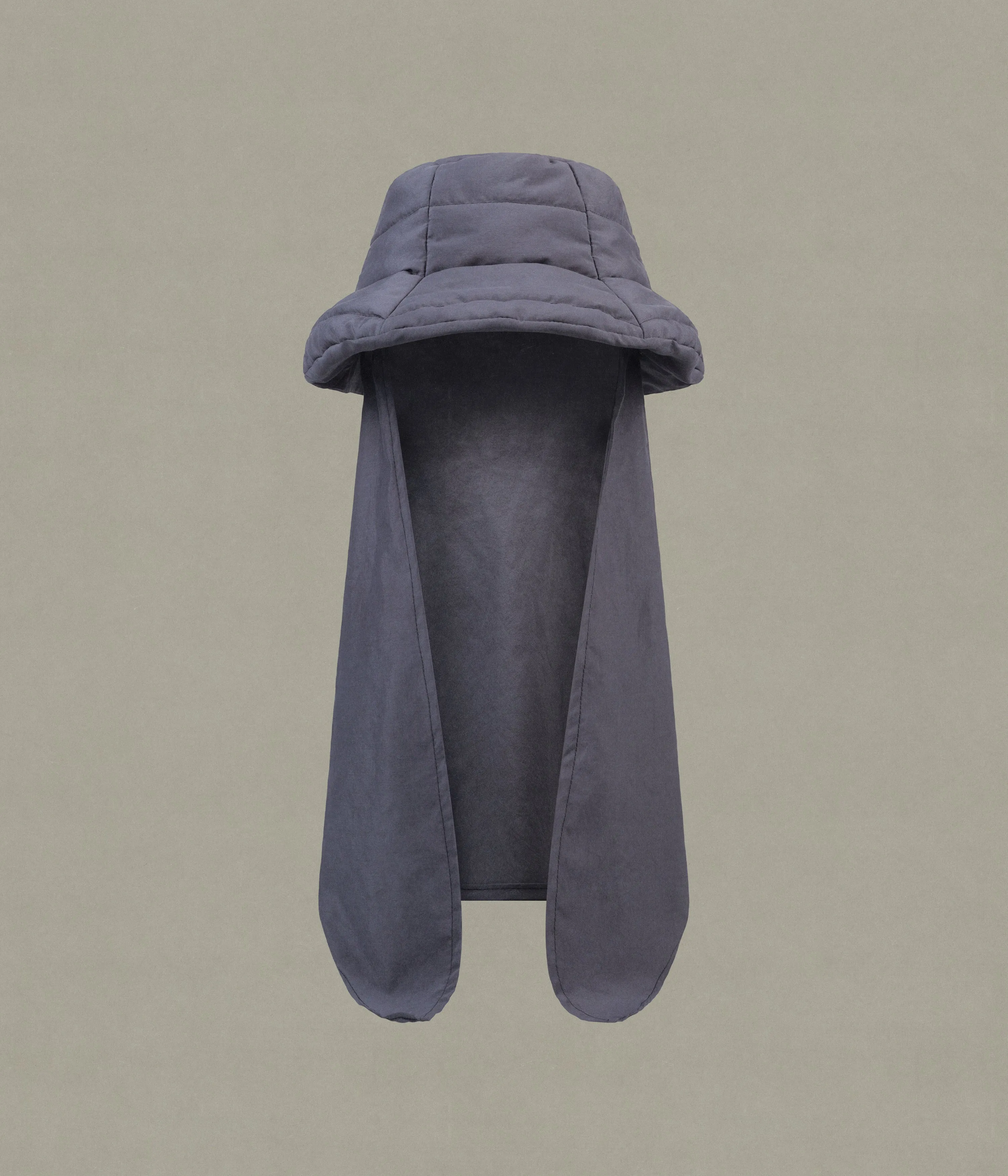 The Snug-Scarf Bucket Hat, Navy