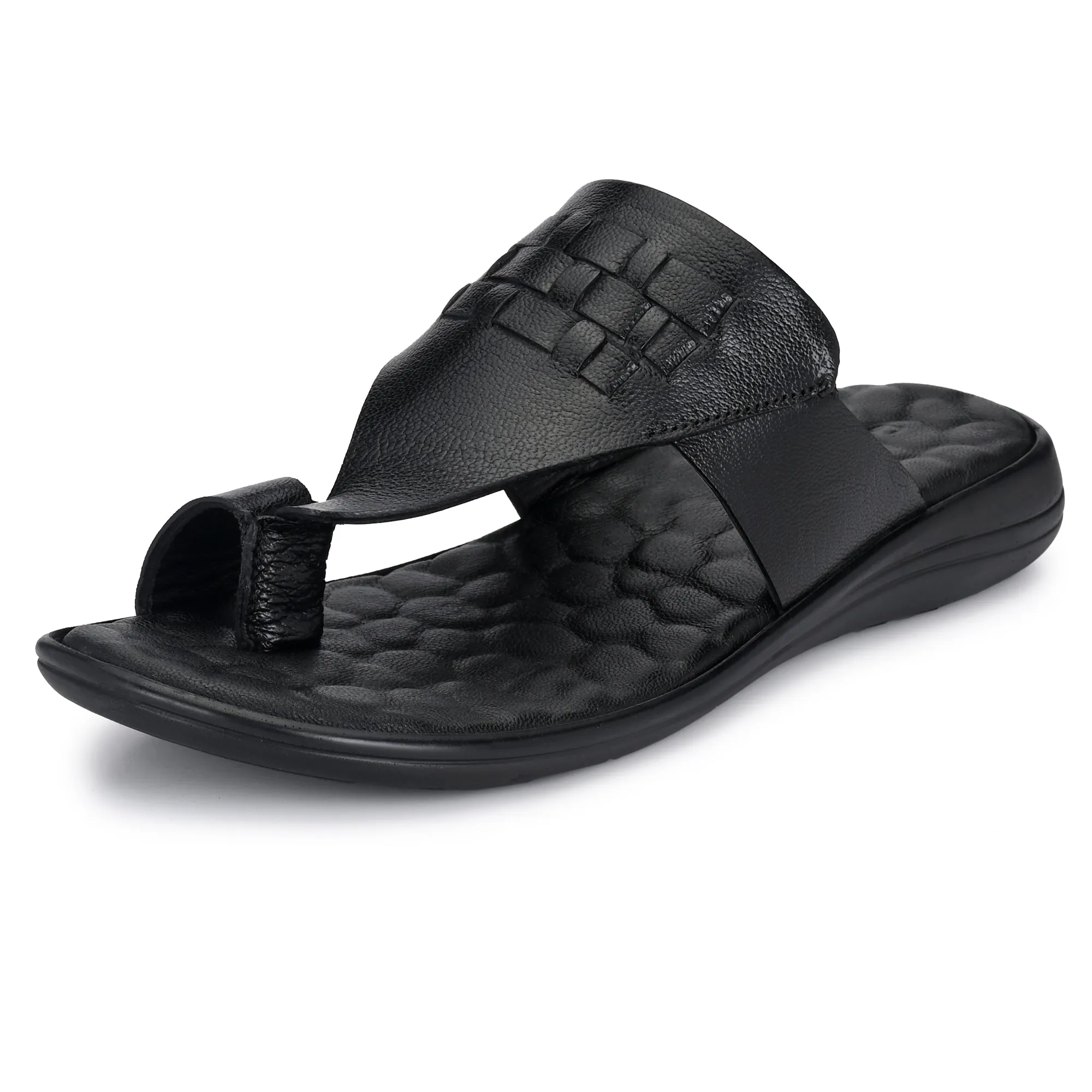 Timeless Elegance Leather Slippers for Men