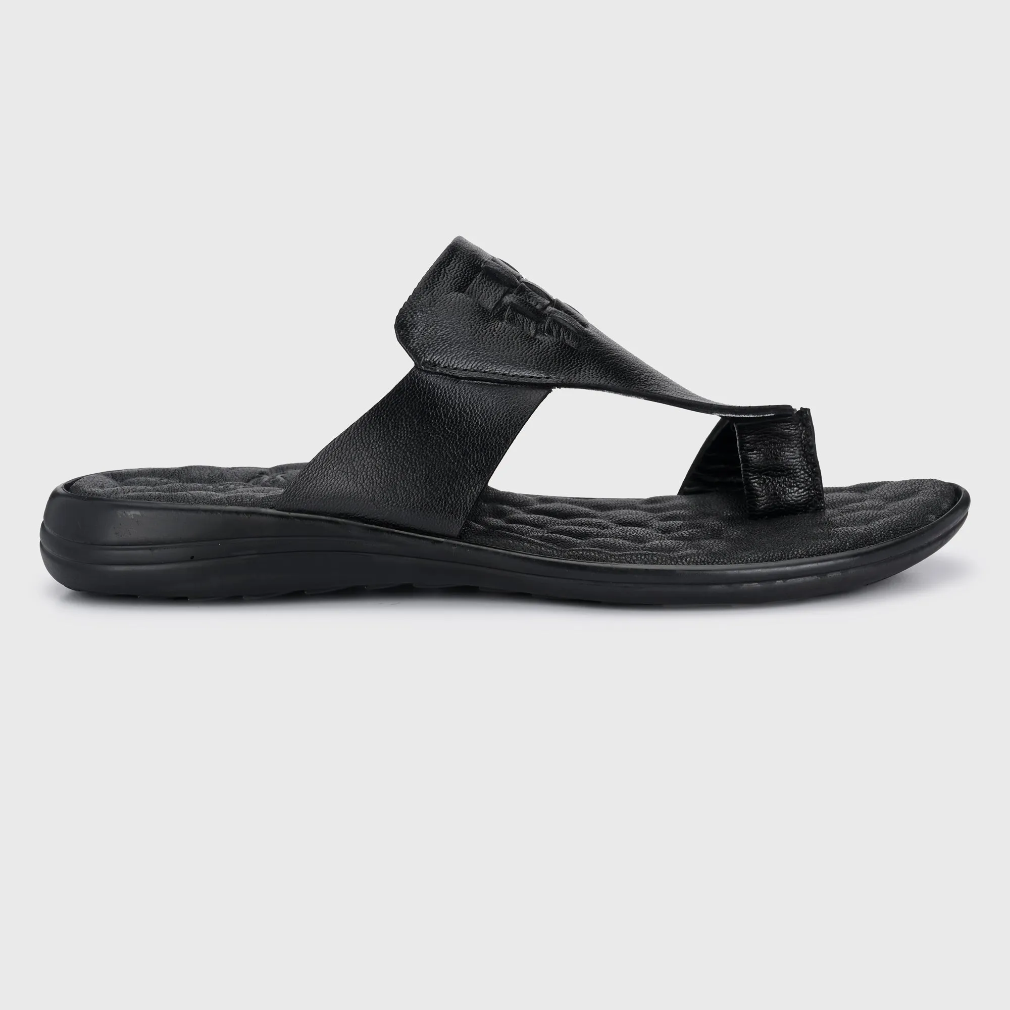 Timeless Elegance Leather Slippers for Men