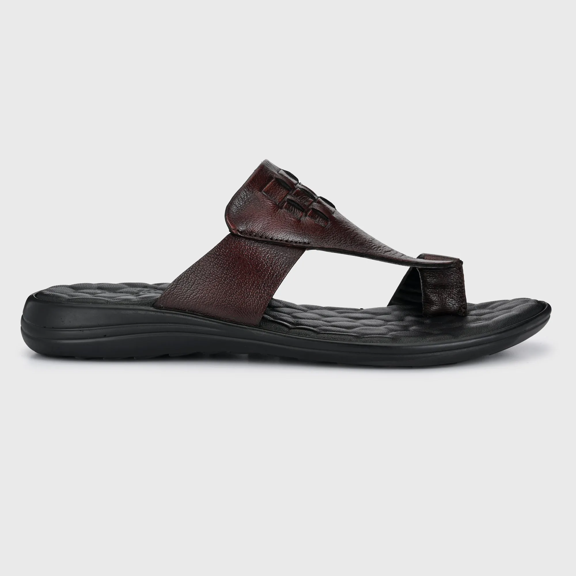 Timeless Elegance Leather Slippers for Men