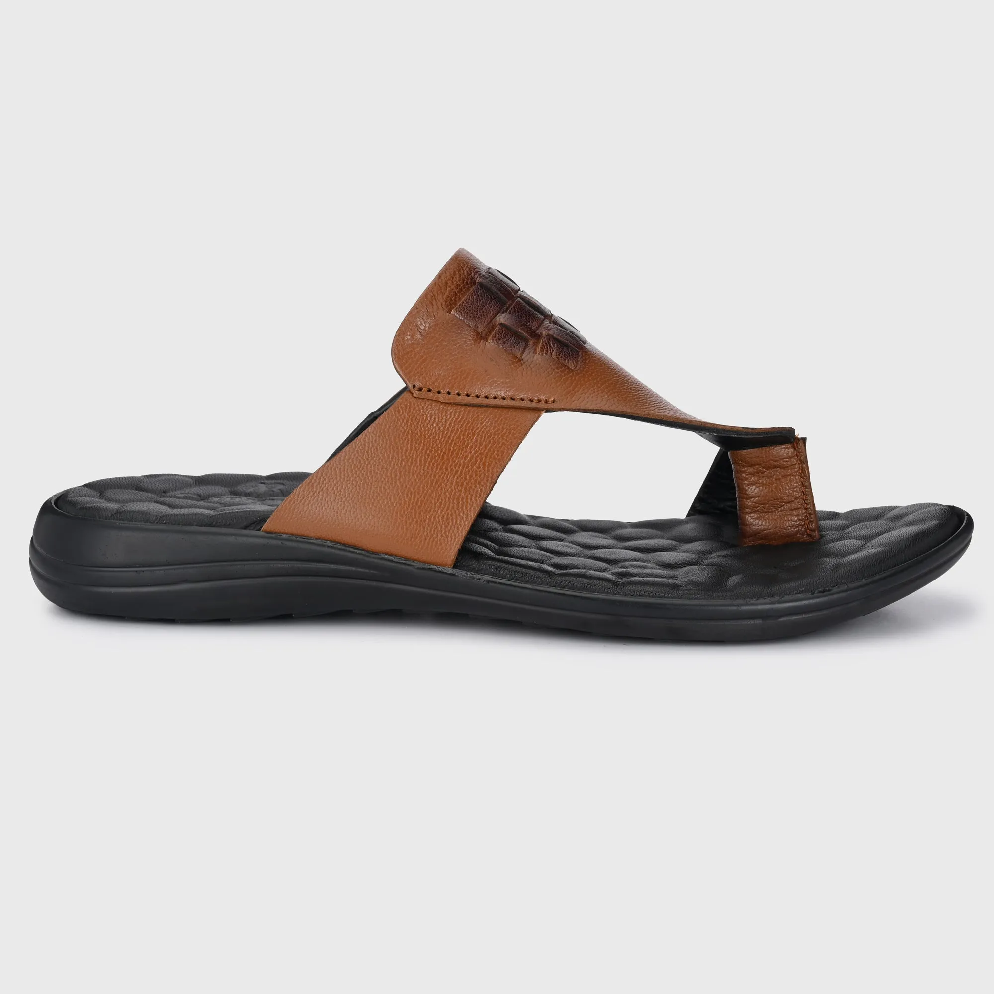 Timeless Elegance Leather Slippers for Men