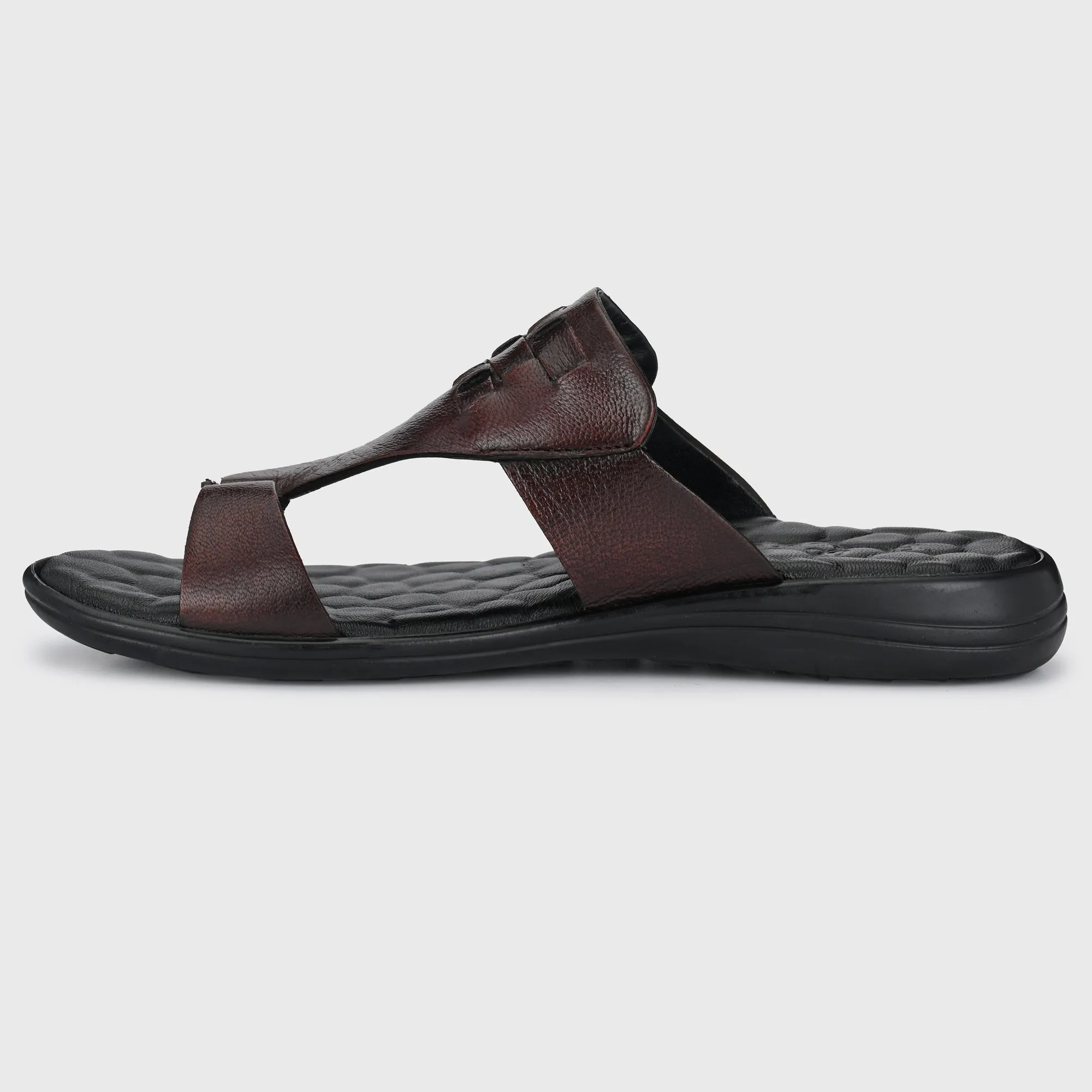 Timeless Elegance Leather Slippers for Men