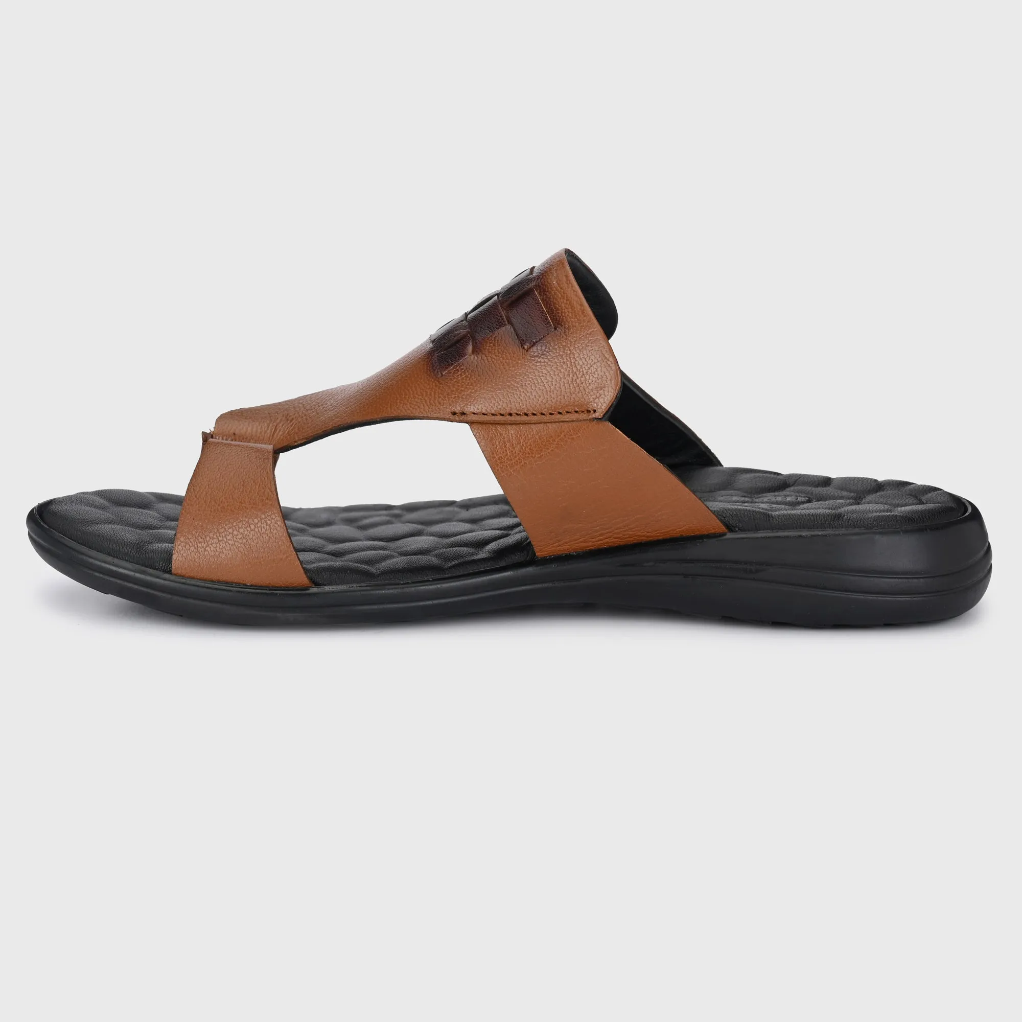 Timeless Elegance Leather Slippers for Men