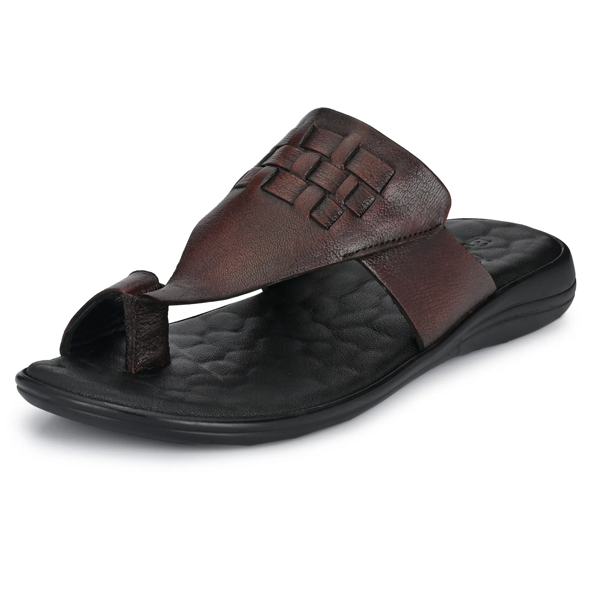 Timeless Elegance Leather Slippers for Men