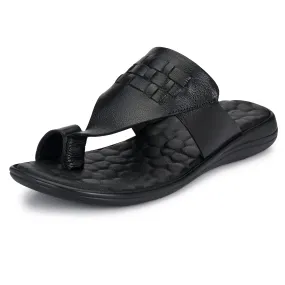 Timeless Elegance Leather Slippers for Men