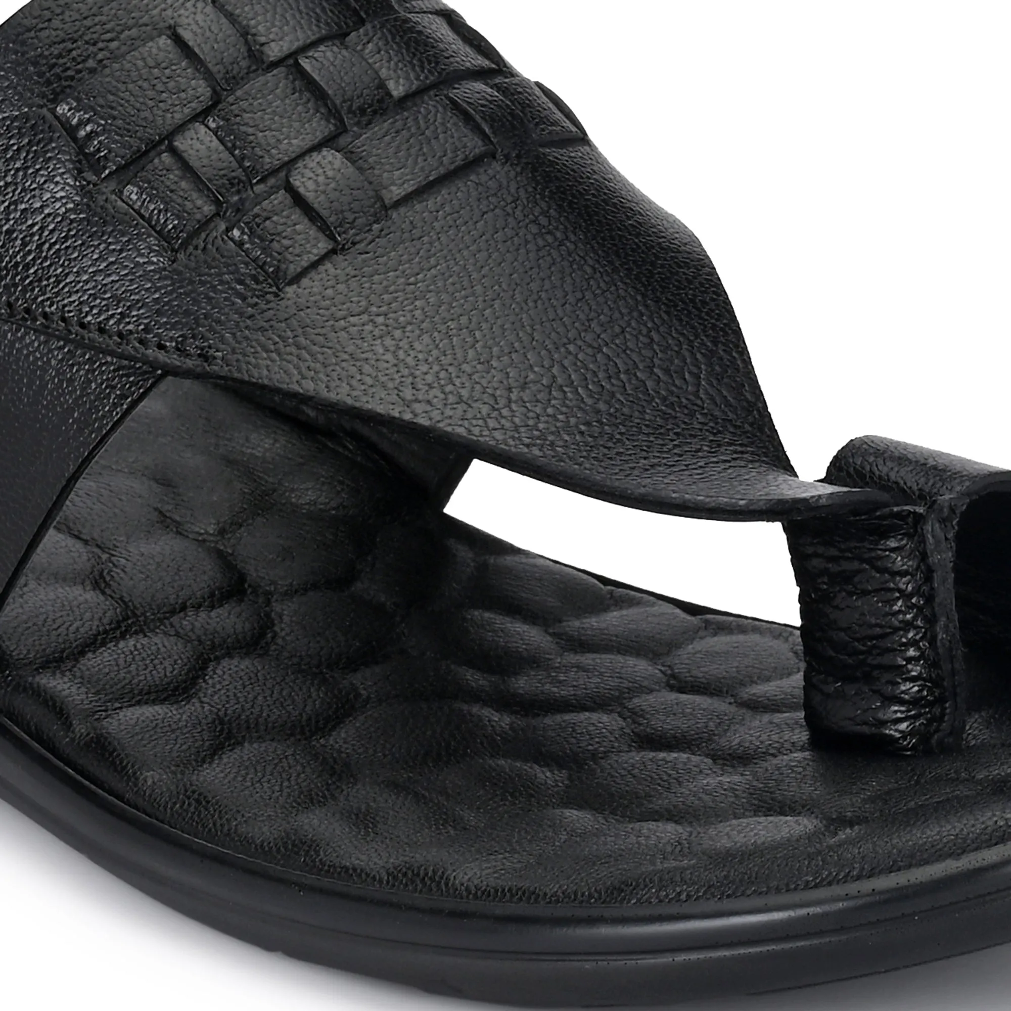 Timeless Elegance Leather Slippers for Men
