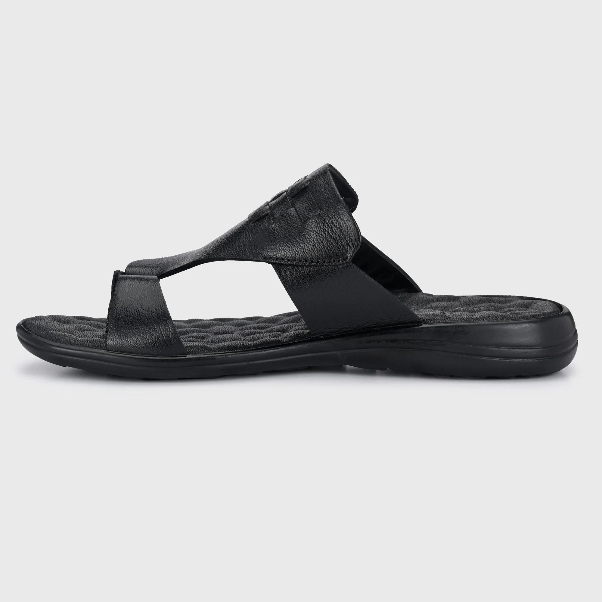 Timeless Elegance Leather Slippers for Men