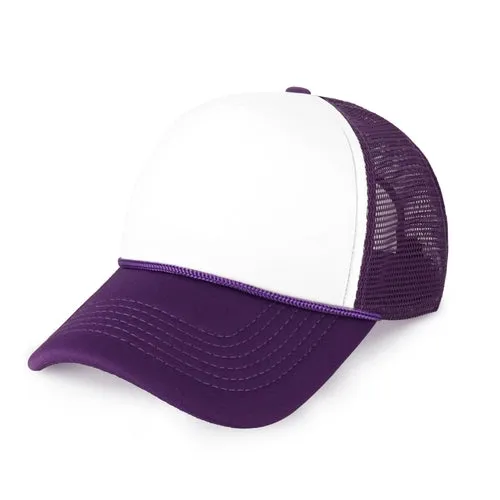 Two-Tone Mesh Trucker Hat