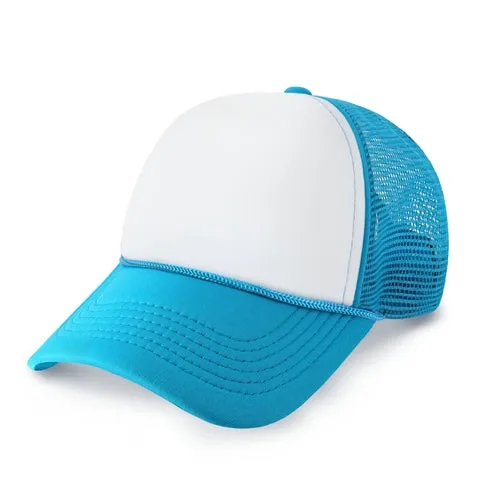 Two-Tone Mesh Trucker Hat