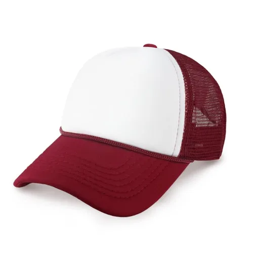 Two-Tone Mesh Trucker Hat