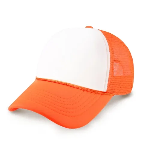 Two-Tone Mesh Trucker Hat