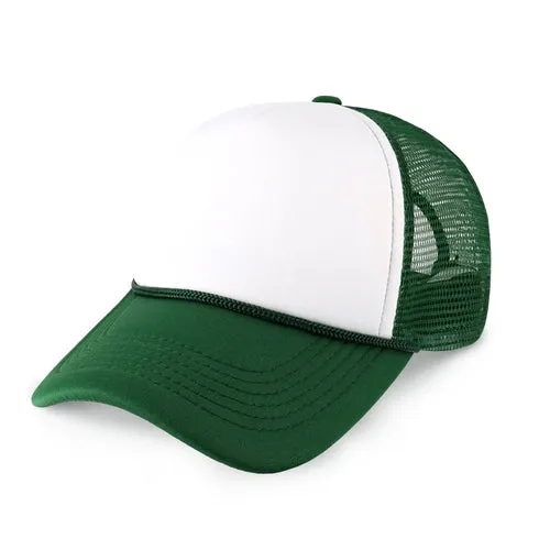Two-Tone Mesh Trucker Hat