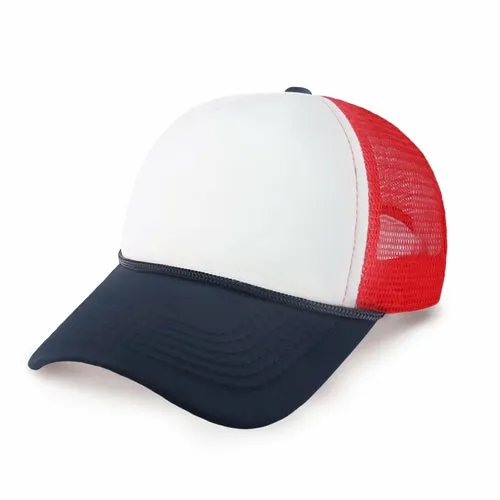 Two-Tone Mesh Trucker Hat