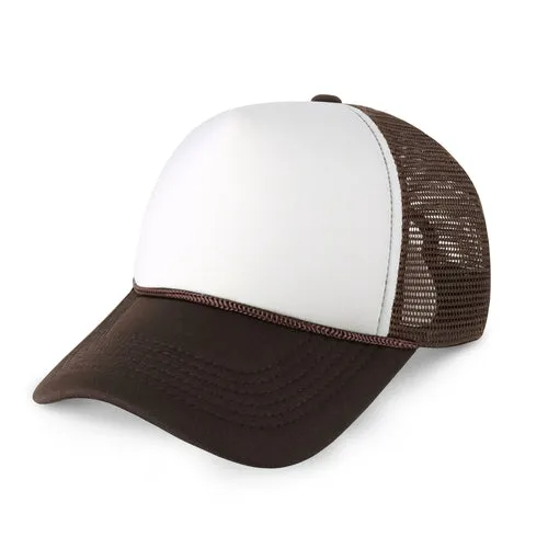 Two-Tone Mesh Trucker Hat