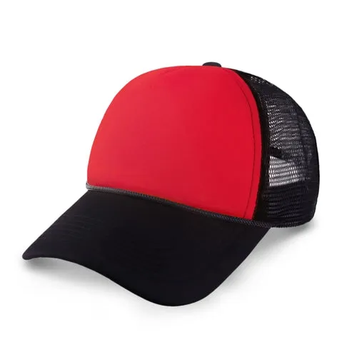 Two-Tone Mesh Trucker Hat