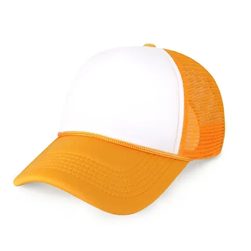 Two-Tone Mesh Trucker Hat