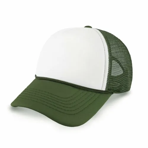 Two-Tone Mesh Trucker Hat