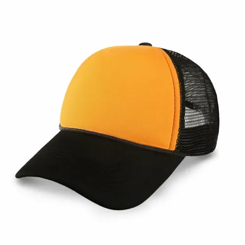 Two-Tone Mesh Trucker Hat