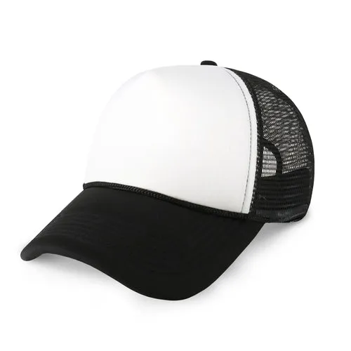 Two-Tone Mesh Trucker Hat