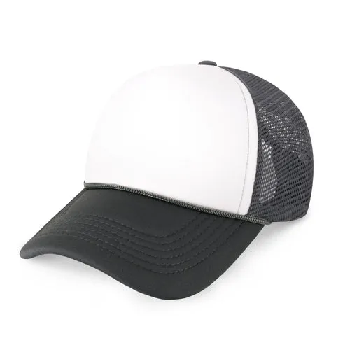 Two-Tone Mesh Trucker Hat