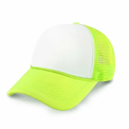 Two-Tone Mesh Trucker Hat