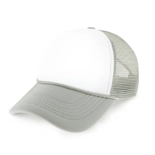 Two-Tone Mesh Trucker Hat