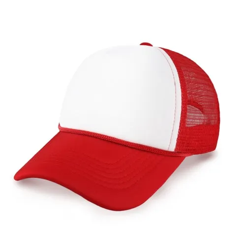 Two-Tone Mesh Trucker Hat