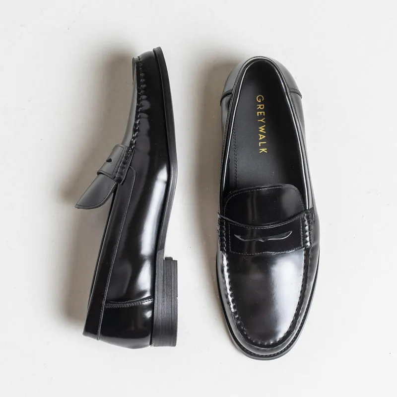 Victor Classic Loafer - Gloss Black