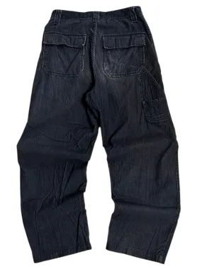 Vintage Black Corduroy Carpenter Pants