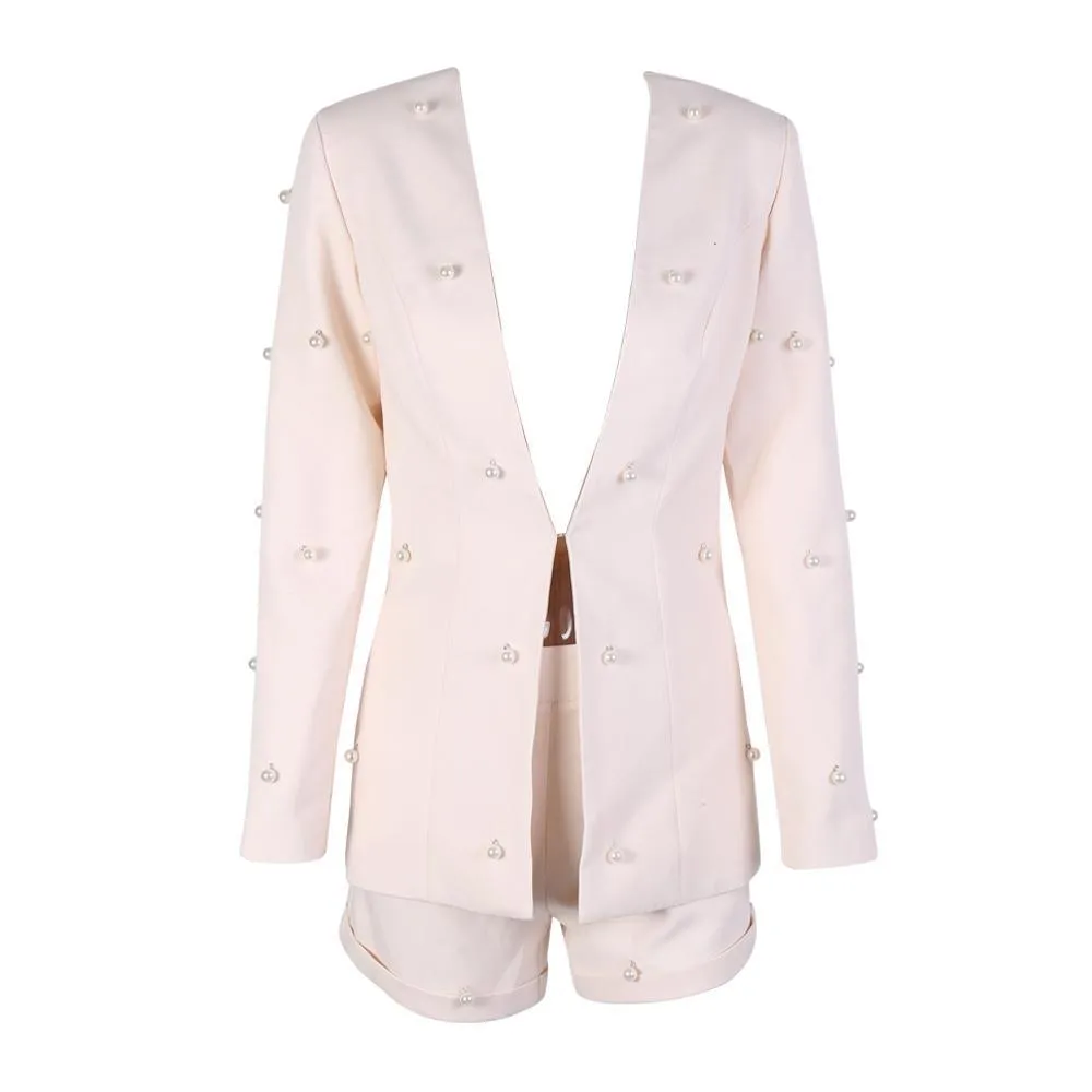 Women Long Sleeve Button Set