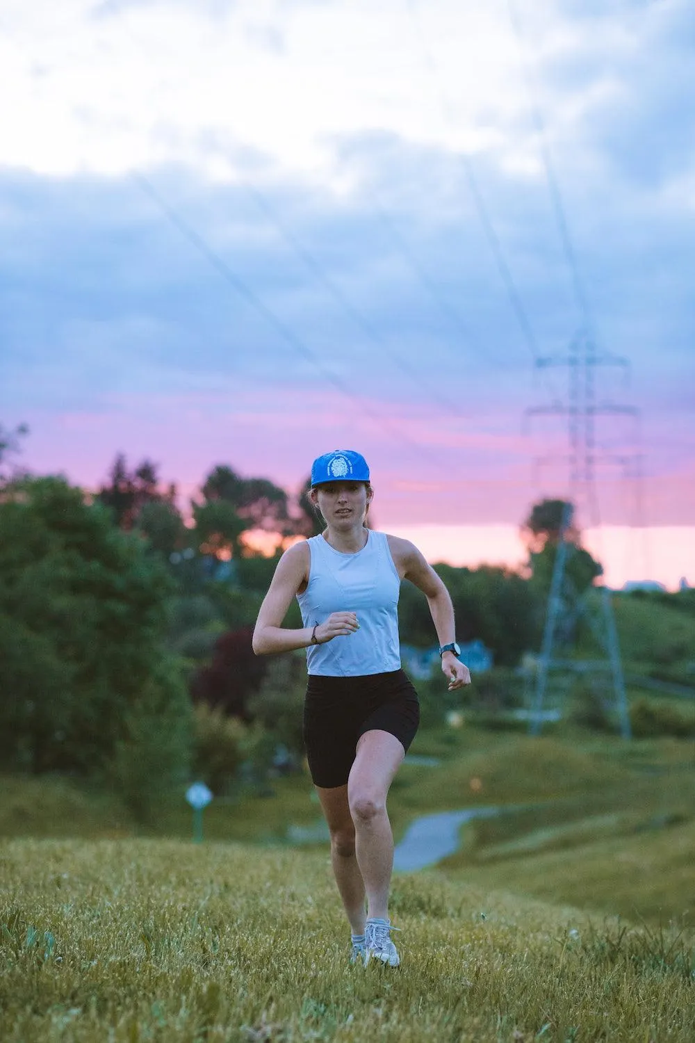 Women Running Wherever They Want Nylon Run Cap