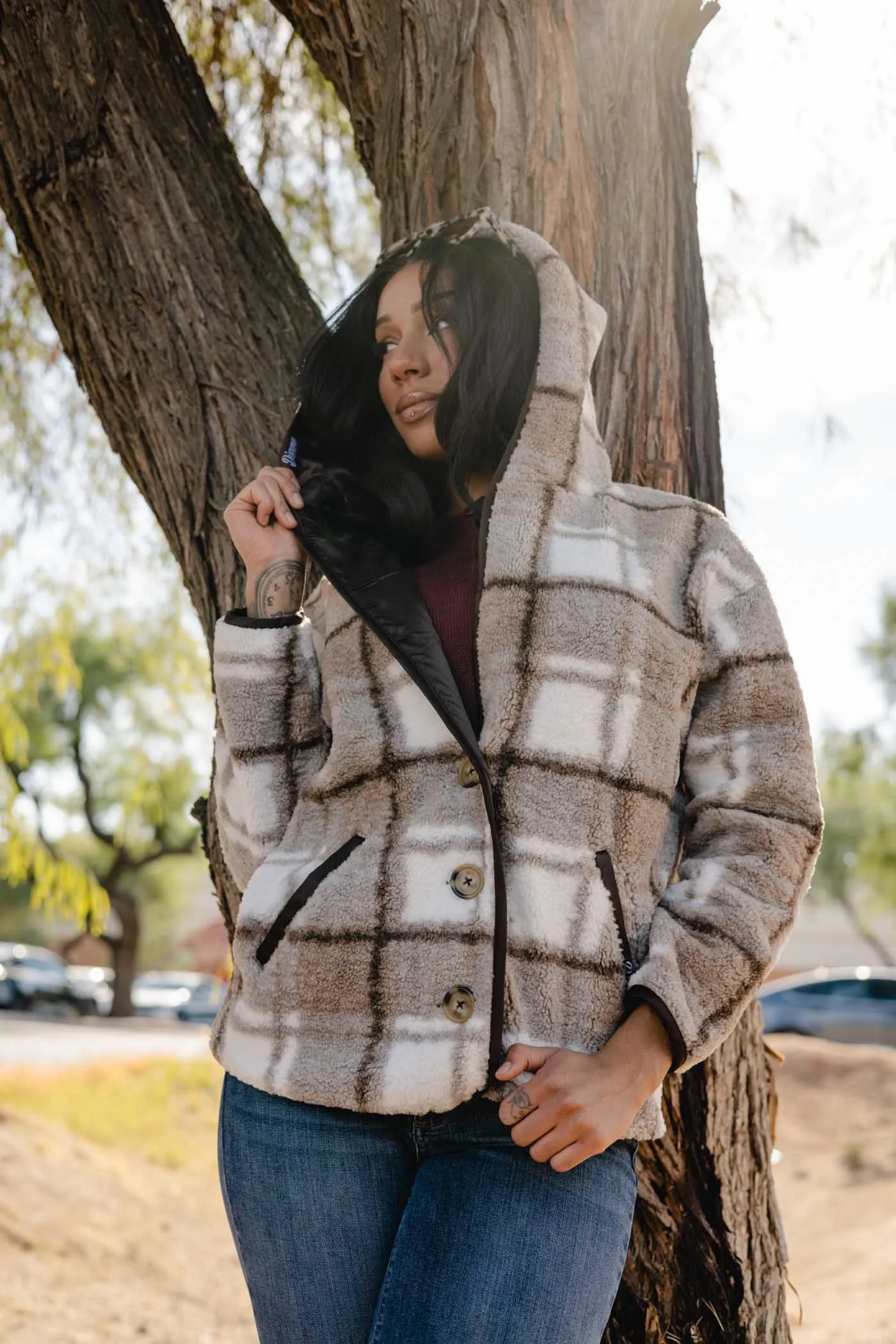 Women's Sherpa Cardigan - Retreat
