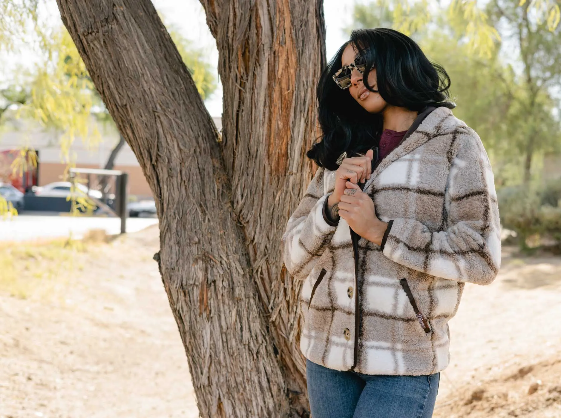 Women's Sherpa Cardigan - Retreat