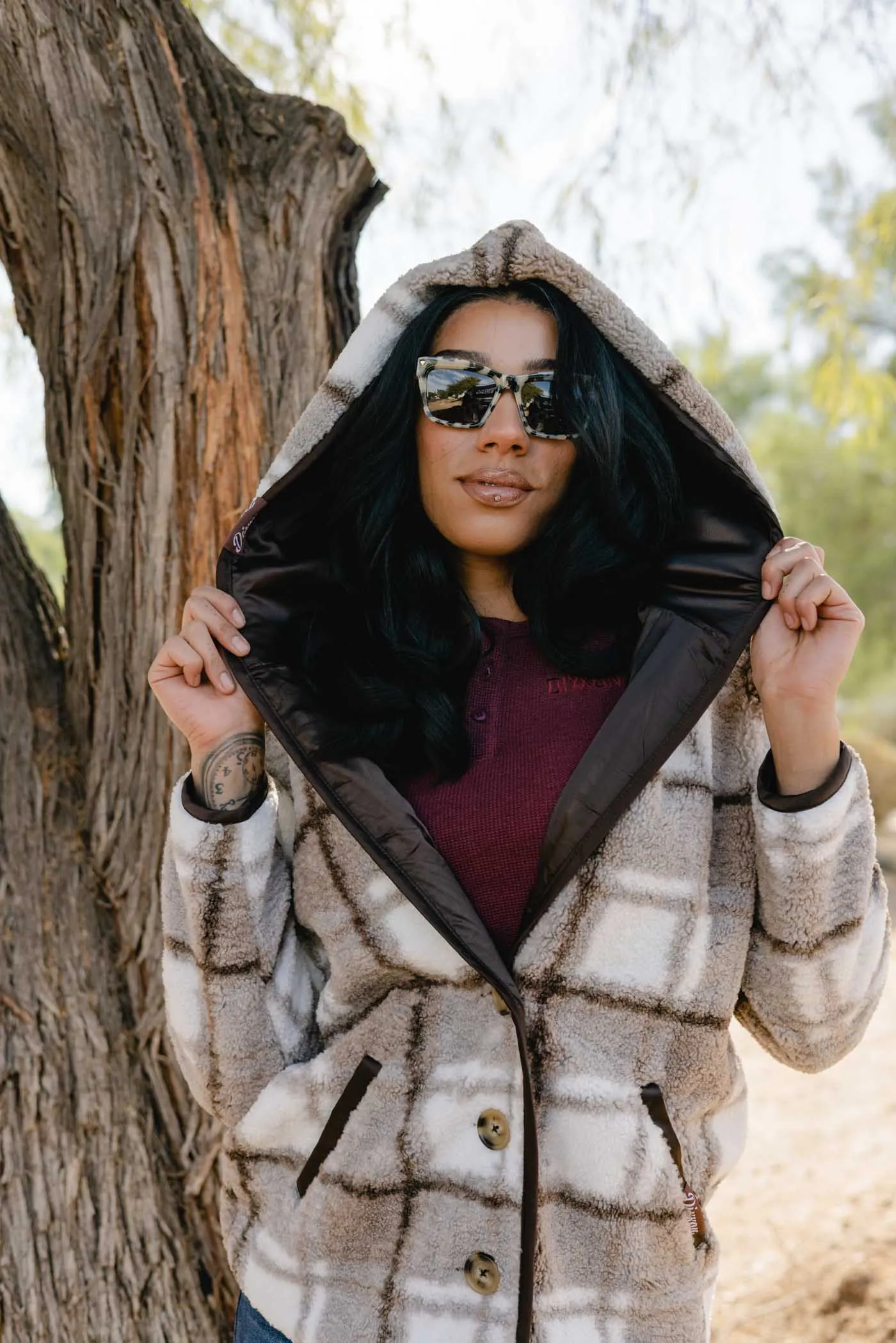 Women's Sherpa Cardigan - Retreat