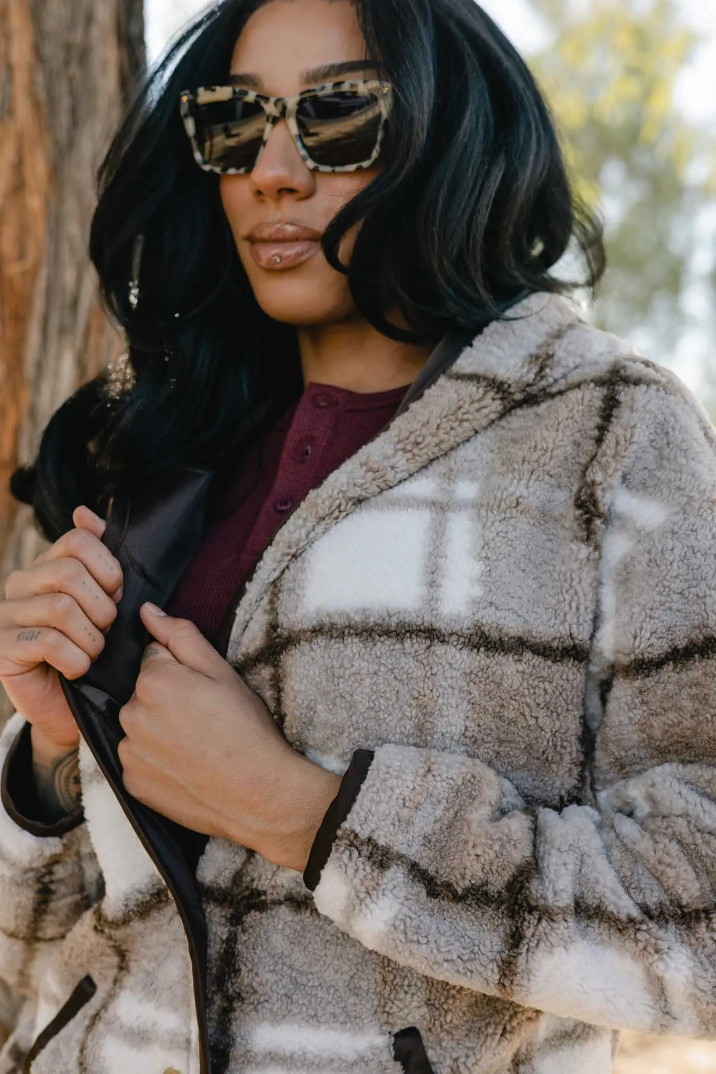 Women's Sherpa Cardigan - Retreat