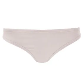 Women's Solid Bamboo Thong Underwear - Baby Rose