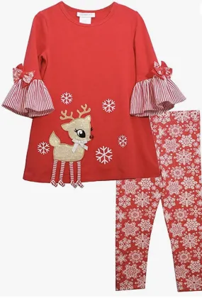 X32749-PT, Reindeer Legging Set